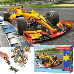 Puzzle układanka 60 elementów Samochód wyścigowy 5+ CASTORLAND