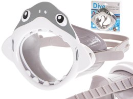 Maska do nurkowania gogle dla dzieci na oczy i nos rekin