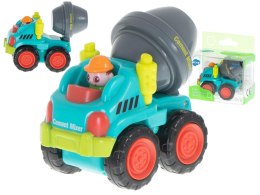 Samochód dla dzieci auto budowlane zabawka dla dwulatka betoniarka HOLA