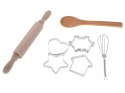 Zestaw kucharza dla dzieci fartuch czapka kucharska rękawica kuchenna + akcesoria