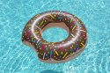 BESTWAY 36188 Kółko dla dziecka do pływania koło dmuchane donut brązowe 107cm max 100 kg