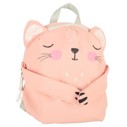 Plecak przedszkolaka szkolny kotek różowy