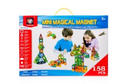Klocki magnetyczne edukacyjne MAGICAL MAGNET magnetic sticks 158 elementów