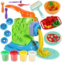 Maszynka makaronowa masa plastyczna dla dzieci z akcesoriami zestaw kreatywny