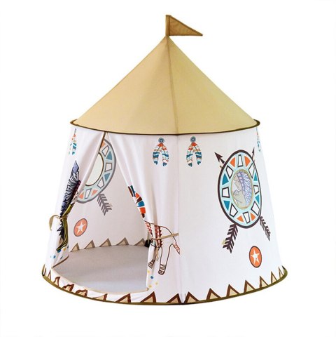 Domek dla dzieci składany baza namiot do zabawy TiPi Wigwam 110cm