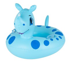 Kółko do pływania dla niemowląt koło pontonik dla dzieci dmuchany z siedziskiem nosorożec max 15 kg 1-3lata