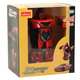 Mini transformer Die Cast 1:32 RTR czerwony