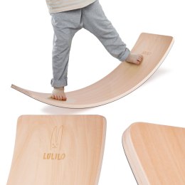 Deska dla dzieci do balansowania balansowa bujak z filcem  LULILO AILO