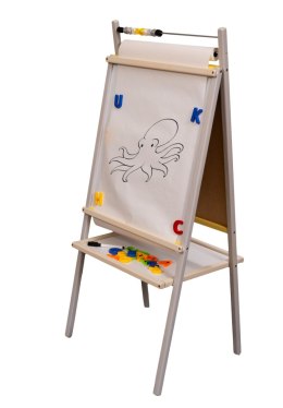 Tablica dla dzieci kredowa magnetyczna liczydło papier 45 x 40 x 100 cm