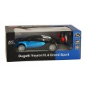 Samochód zdalnie sterowany na pilota RC Bugatti Veyron licencja 1:24 niebieski