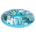 BESTWAY 36237 Kółko dla dzieci do pływania koło dmuchane palmy liście niebieski max 90kg