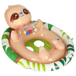 INTEX 59570 Kółko dla niemowląt do pływania koło pontonik dmuchany z siedziskiem leniwiec max 23kg 3-4lata
